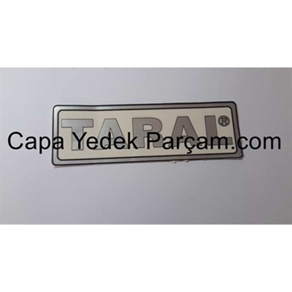 ETİKET TARAL 14X4,5